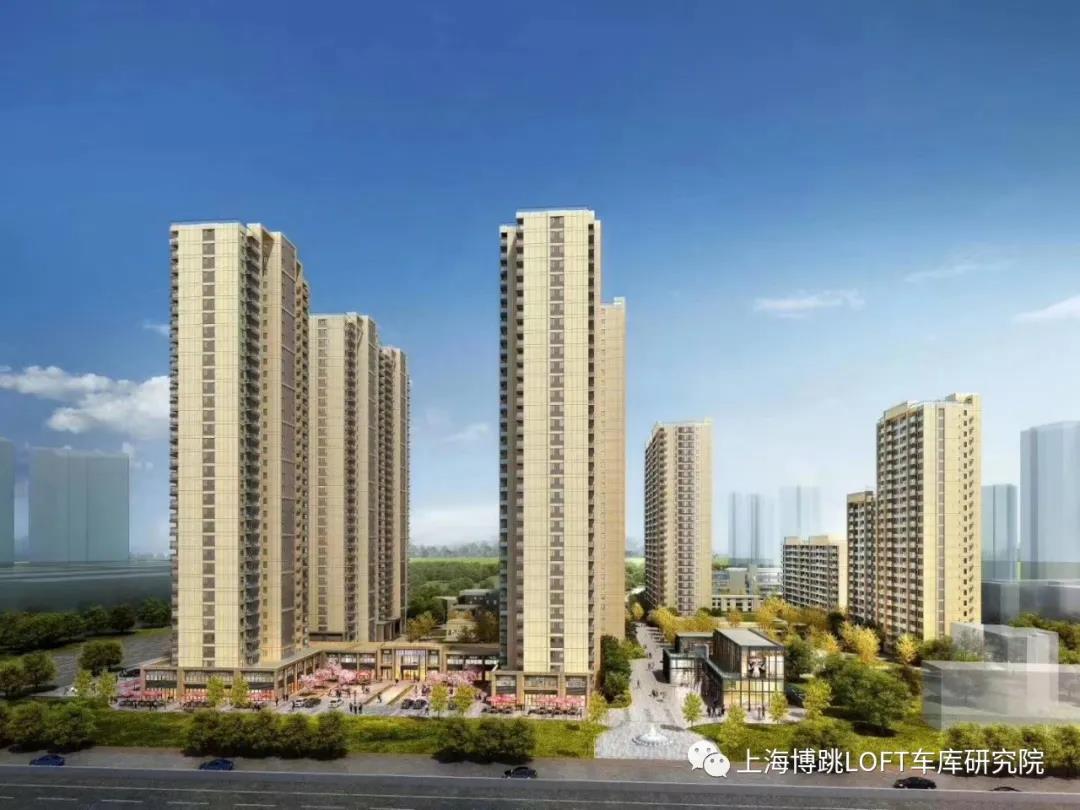 北屯采用了LOFT车库武汉当代集团春风十里项目现已结构封顶！